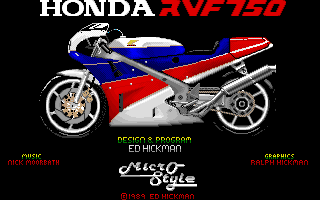 RVF Honda screenshot 4 for Amiga